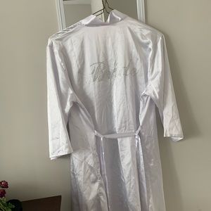 Bride robe!